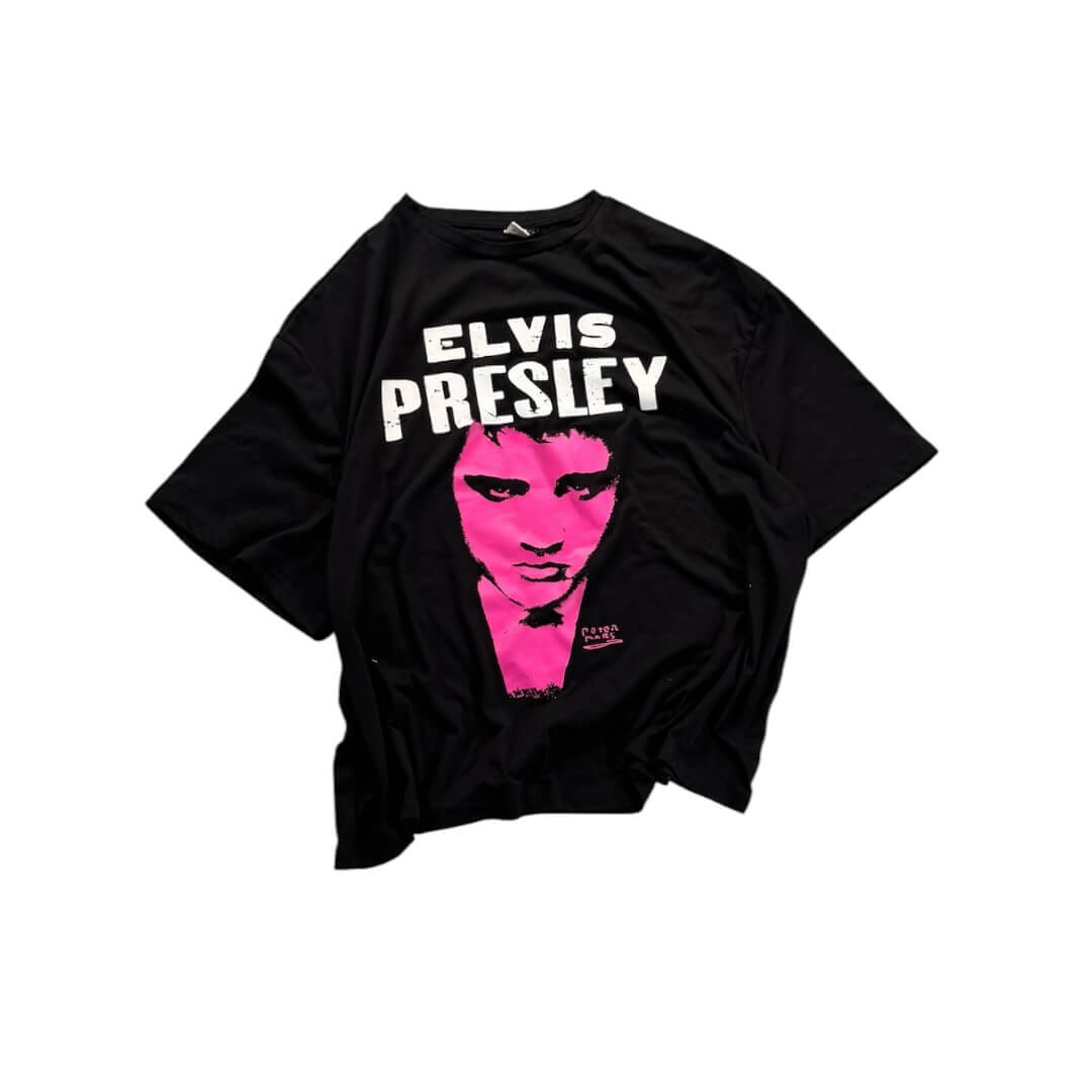 Vintage Elvis T-shirt - L CROOPED