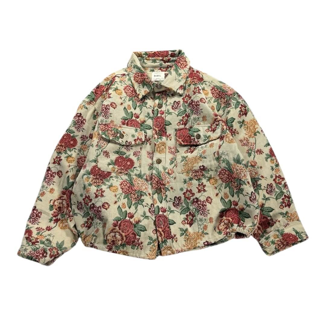 Vintage Rebel Modern Floral TapestryJacket