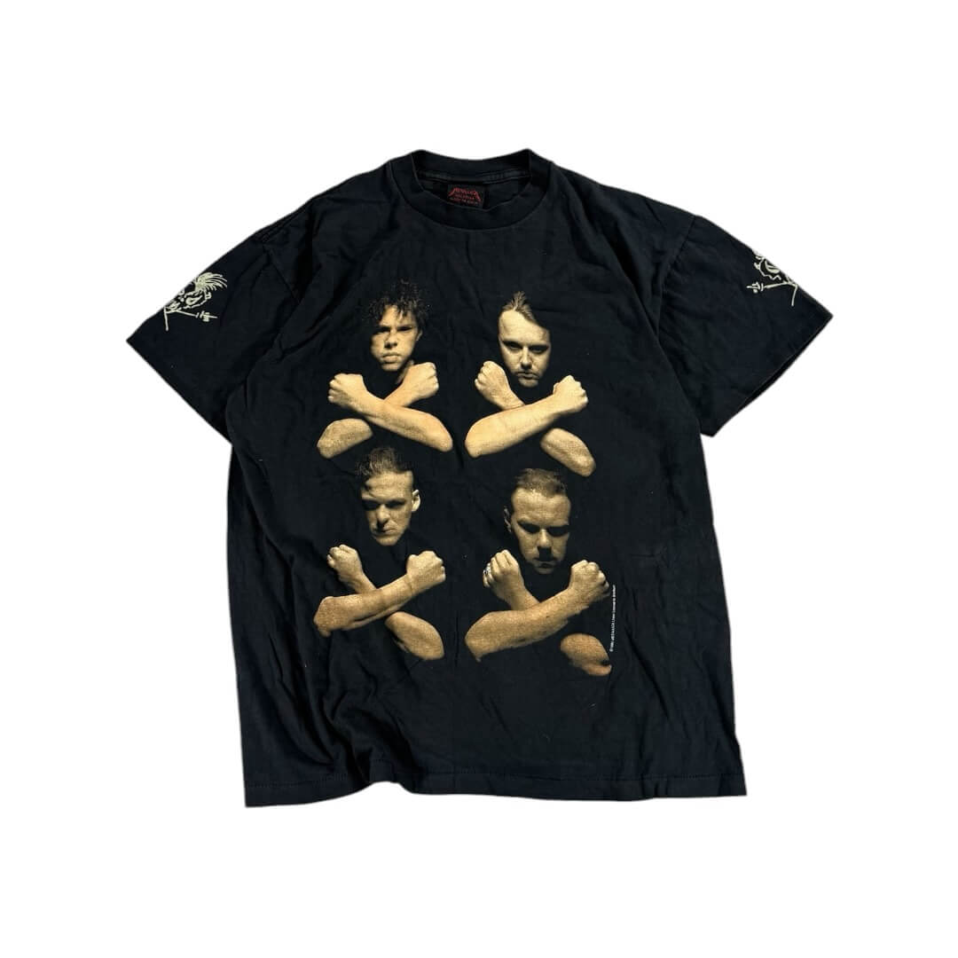 Vintage Metallica 1992 Band Photo Brockum T-Shirt