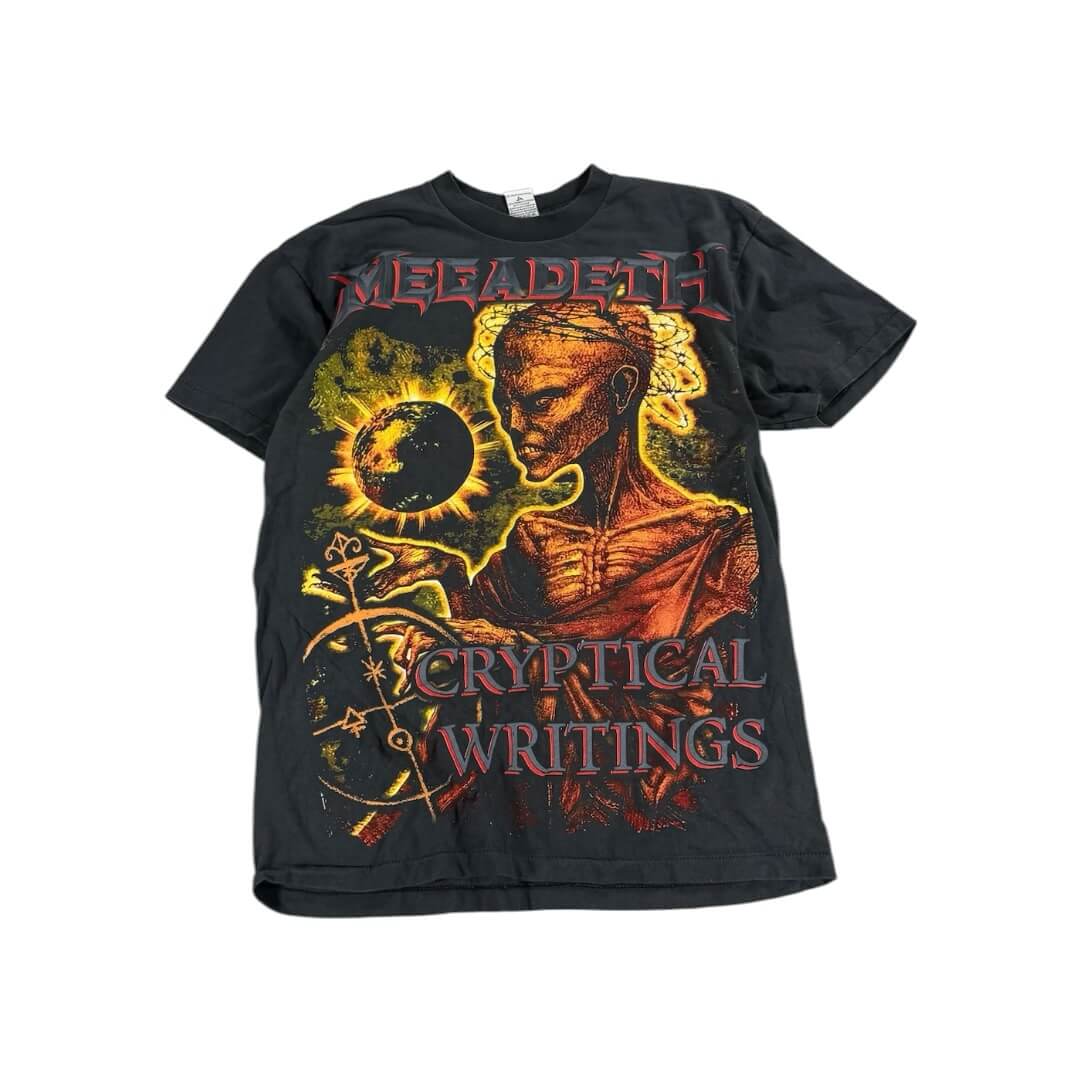 Megadeth 1990s Cryptic Writings T-Shirt - L